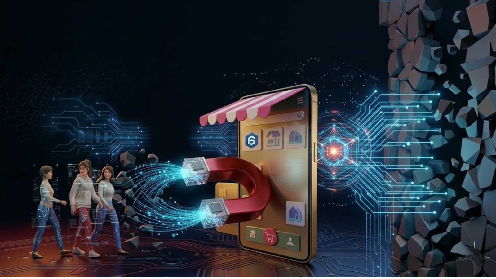 AI lead response systems attracting and capturing online real estate leads through automated conversational AI technology